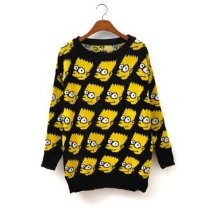 Bart Simpson Sweater - O/S
